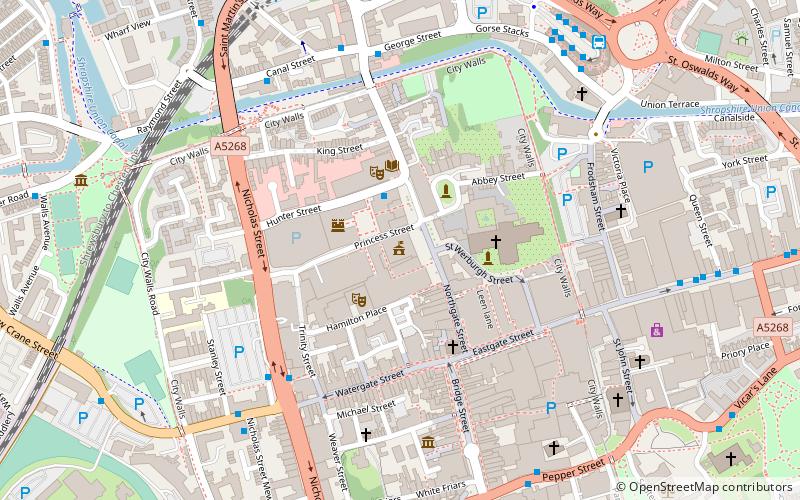 Chester Town Hall location map