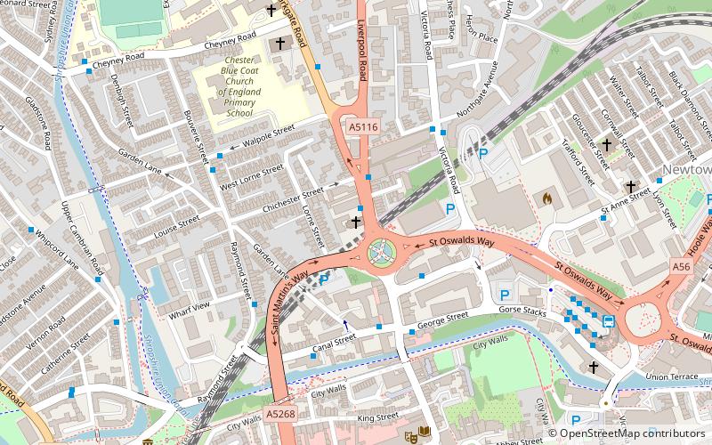 Northgate Church location map