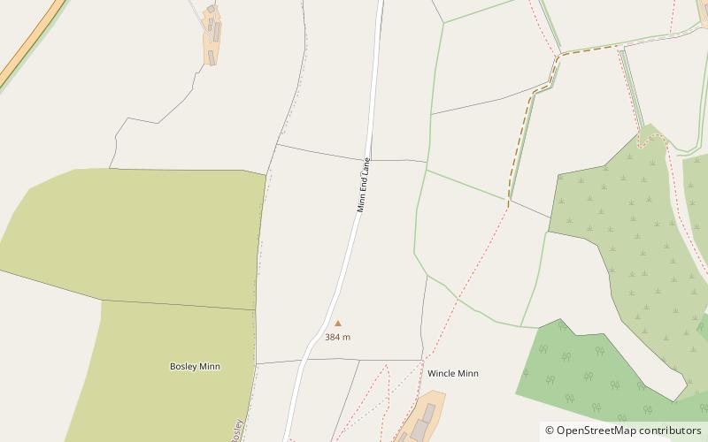 Bosley Minn location map