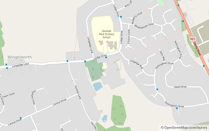 All Saints' Church location map