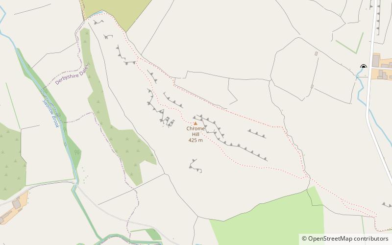 Chrome Hill location map