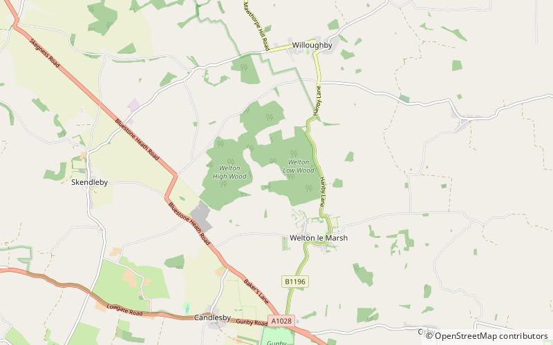 Thwaite Priory location map