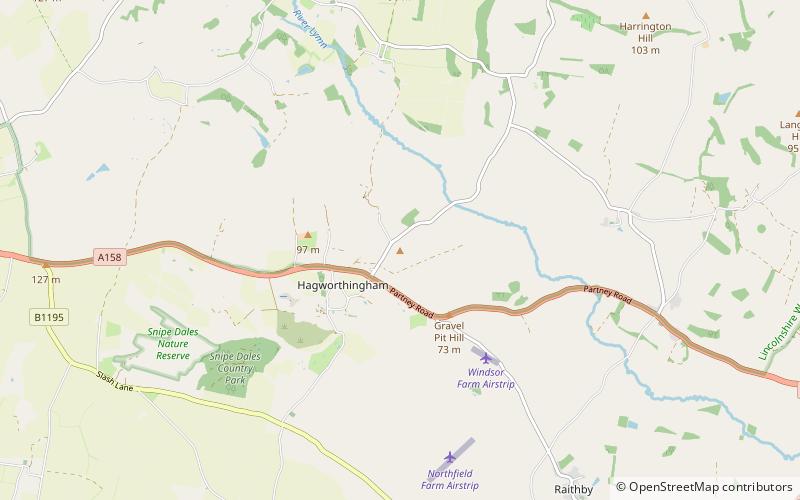 thornbury hill lincolnshire gate location map