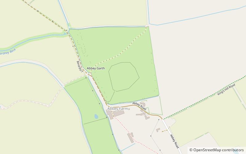 Abbaye de Bardney location map
