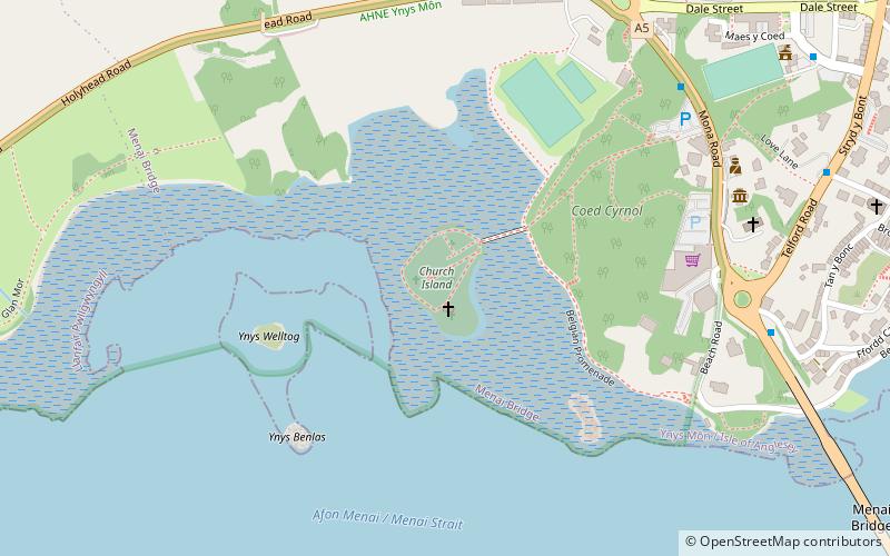 Isla Church location map