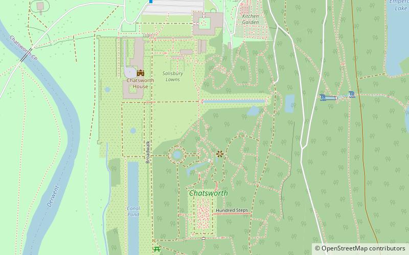 Emperor Fountain location map