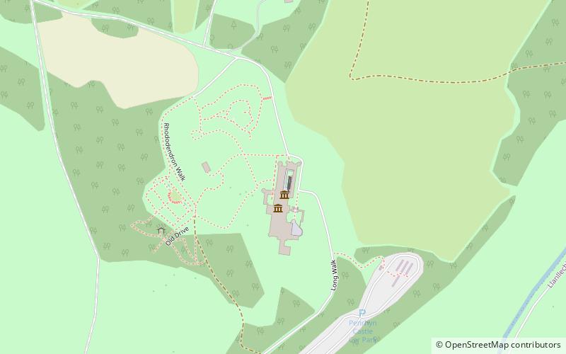 Penrhyn Castle Railway Museum location map