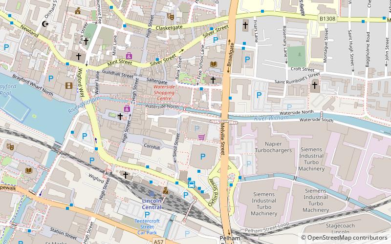 St Swithin's Church location map