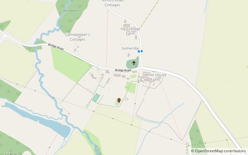Somersby Grange location map