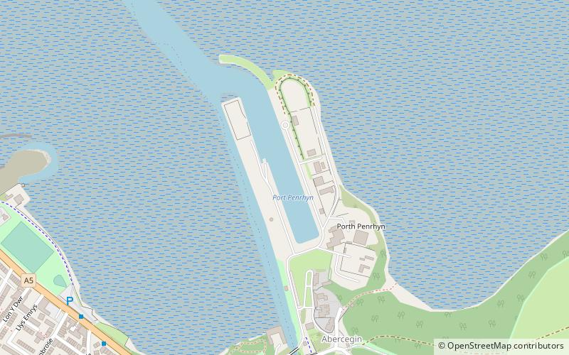 Port Penrhyn location map