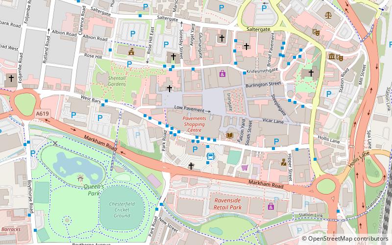 The Pavements location map