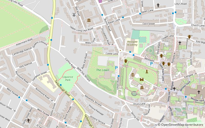 Joseph Banks Conservatory location map