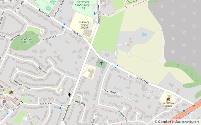 St John the Evangelist's Church location map