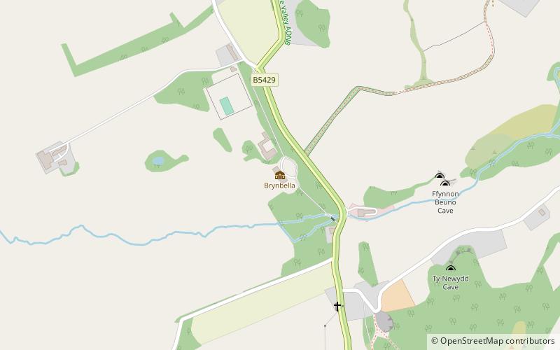 brynbella st asaph location map