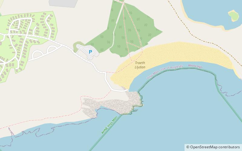 silver bay beach rhoscolyn location map