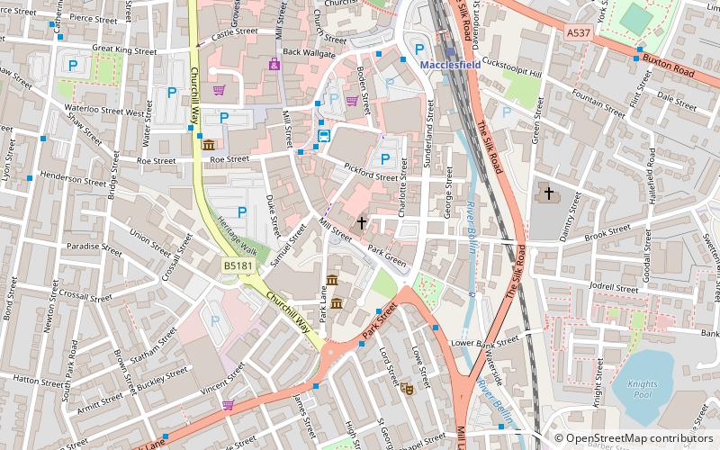 Macclesfield United Reformed Church location map