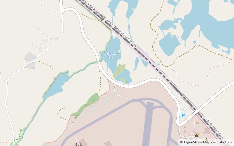 Llyn Cerrig Bach location map