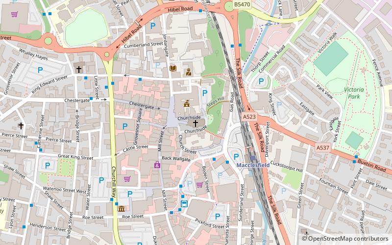 St Michael's Church location map