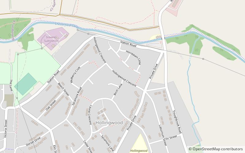 Chesterfield Canal Trust location map