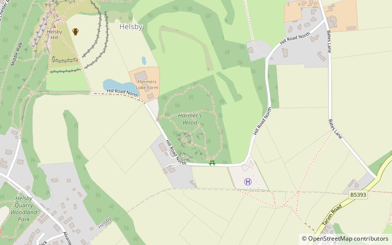 Harmers Wood location map