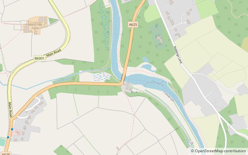 Upper Derwent Valley location map
