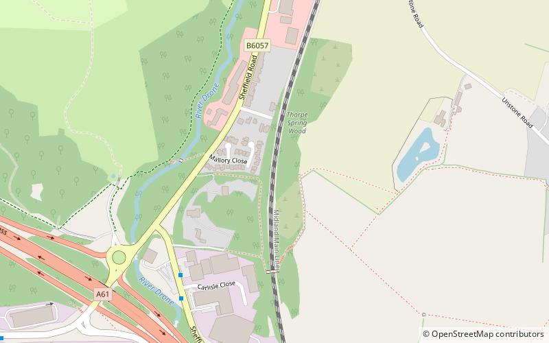 Broomhouse Tunnel location map