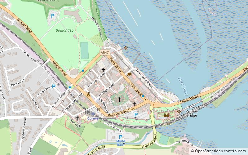 Aberconwy House location map