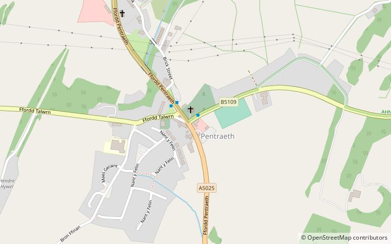 Panton Arms location map