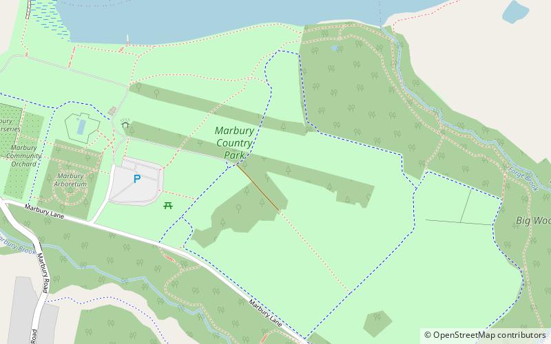 Marbury Park location map