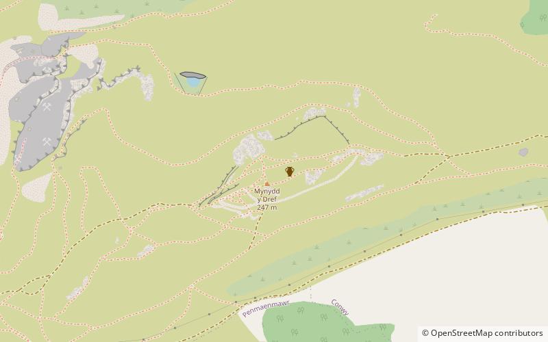 Castell Caer Seion location map