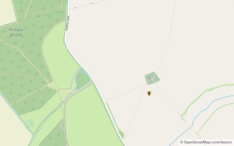 Goltho location map