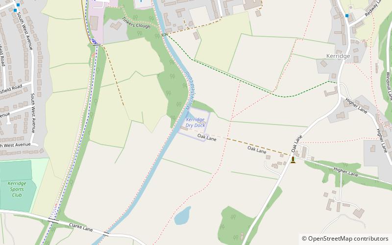 Macclesfield Canal location map