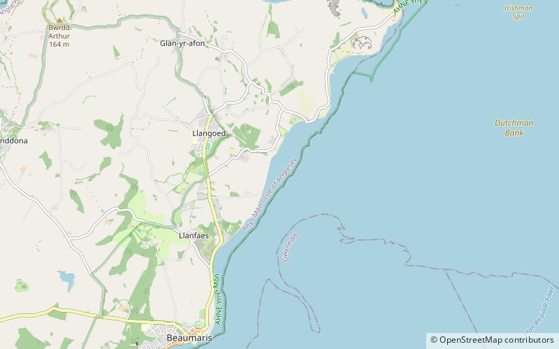 Glannau Penmon location map