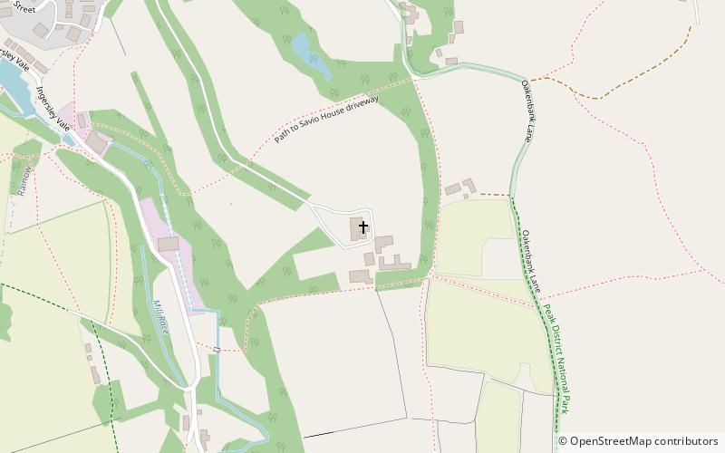 ingersley hall bollington location map