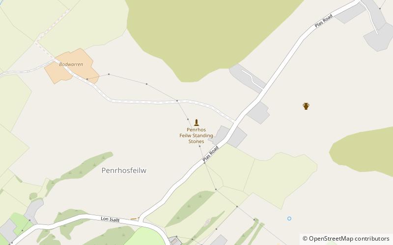 Penrhos Feilw location map