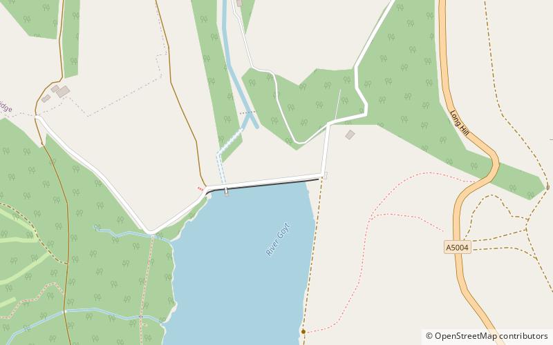 Upper Goyt Valley location map