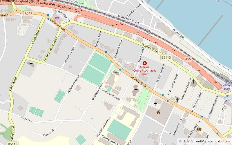 St Joseph's Roman Catholic Church location map