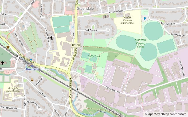 Cliffe Park location map