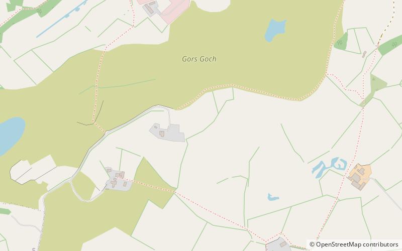 cors goch national nature reserve anglesey location map