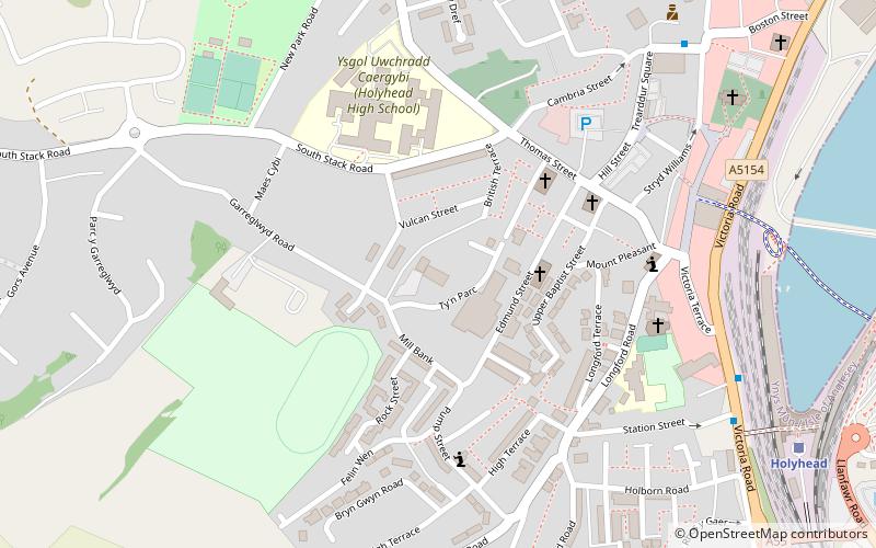 Ucheldre Centre location map