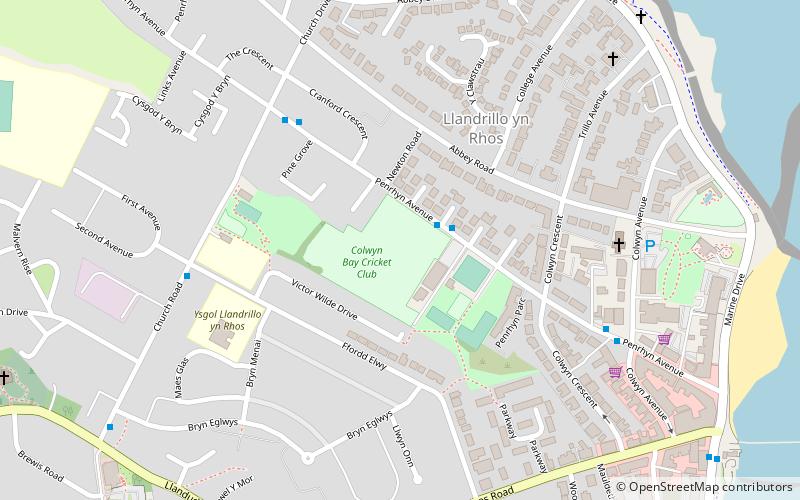 Penrhyn Avenue location map