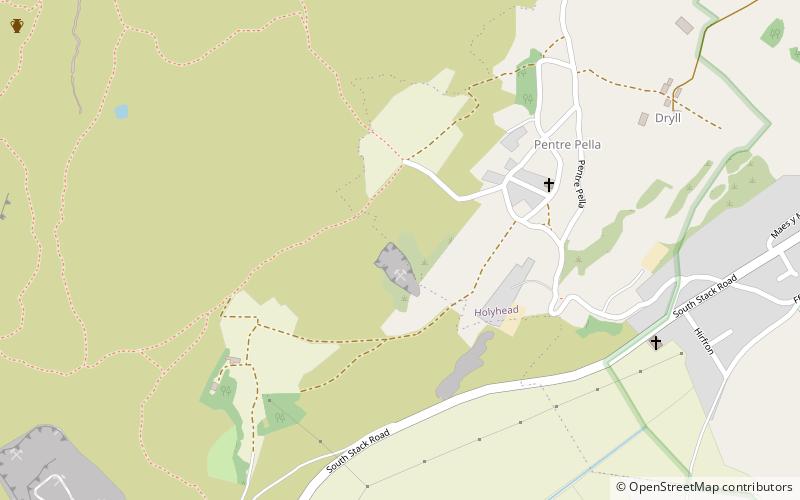 Llaingoch location map