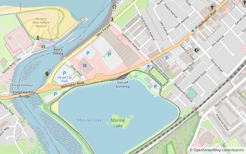 Rhyl Miniature Railway location map