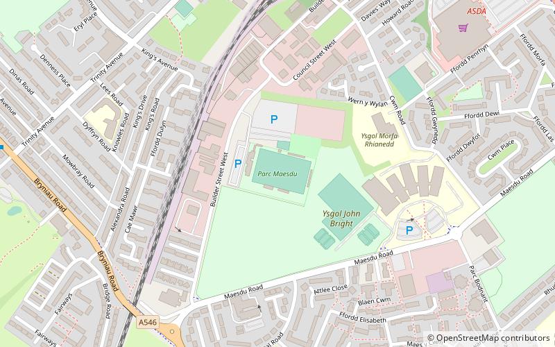 The Giant Hospitality Stadium location map