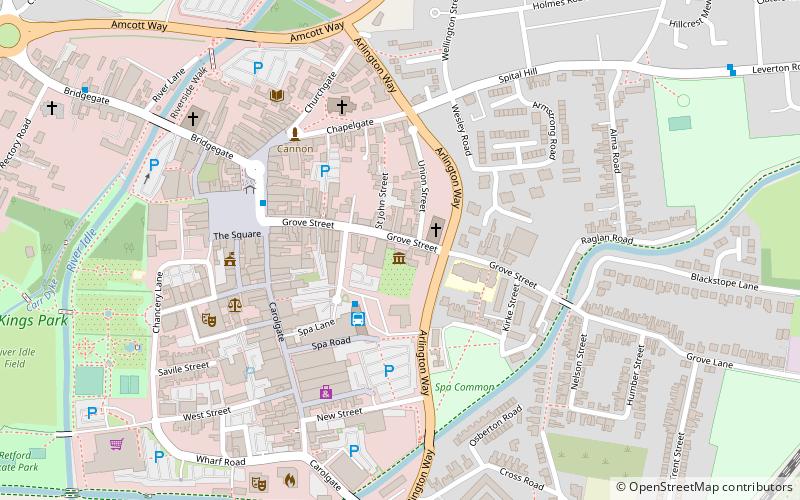 Bassetlaw Museum location map