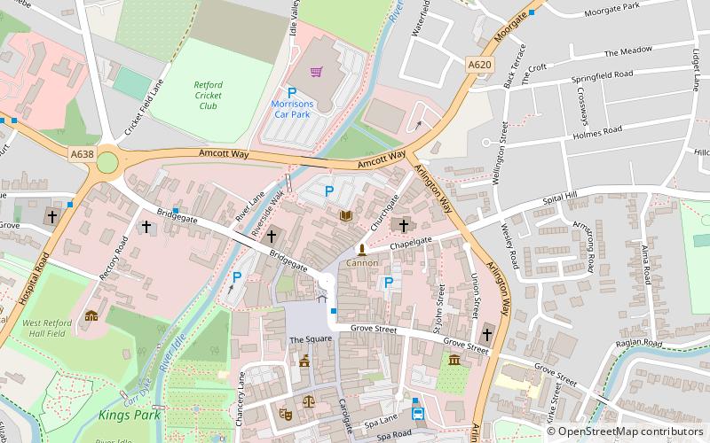 Sloswicke's Hospital location map
