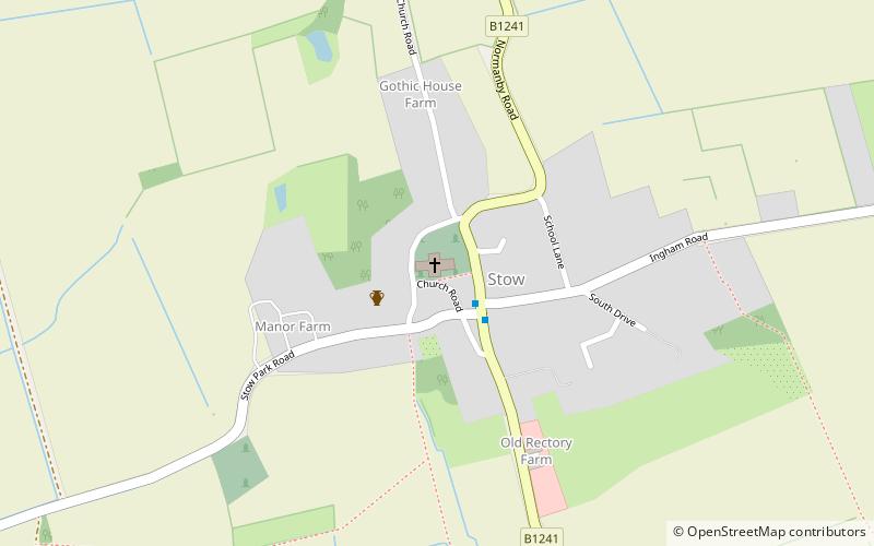 Stow Minster location map