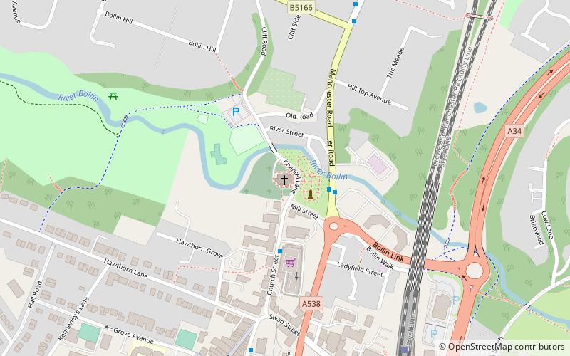 St Bartholomew's Church location map