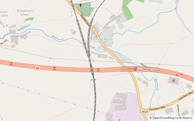 Stodhart Tunnel location map