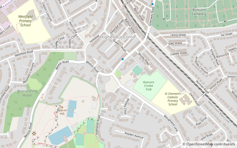 Runcorn War Memorial location map